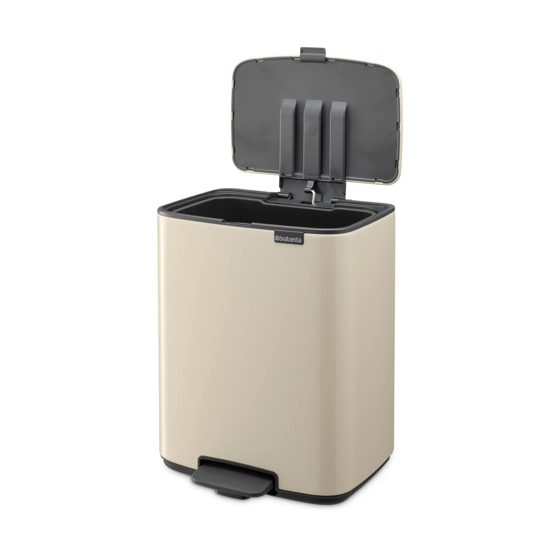Bo pedal bin 12 L, Soft Beige Brabantia