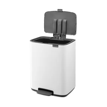 Bo pedal bin 12 L - White - Brabantia