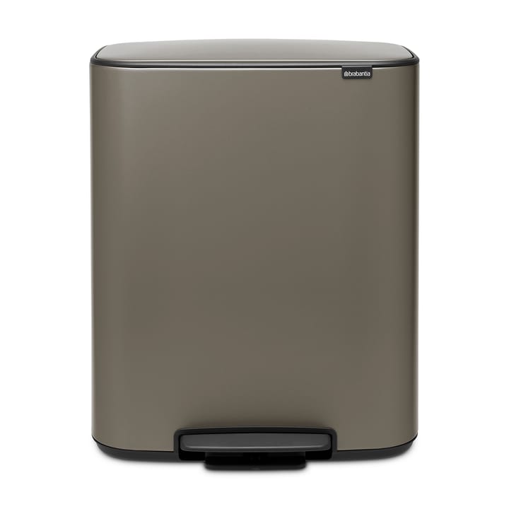 Bo pedal bin 2x30 L - Platinum - Brabantia