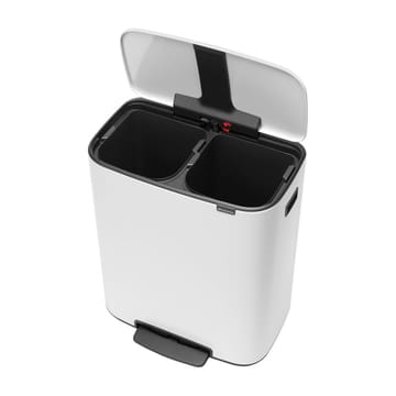 Bo pedal bin 2x30 L - White - Brabantia