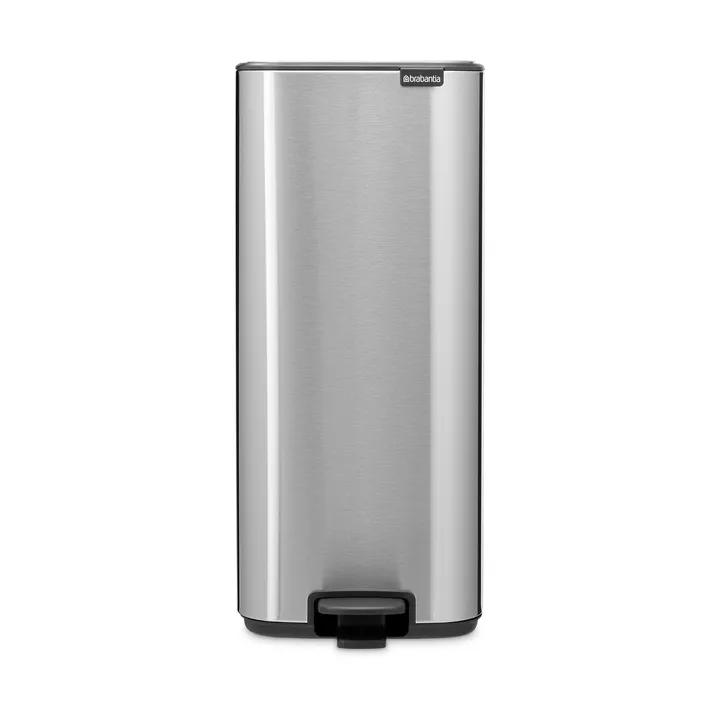 Bo pedal bin 30 L - Matte Steel Fingerprint Proof - Brabantia