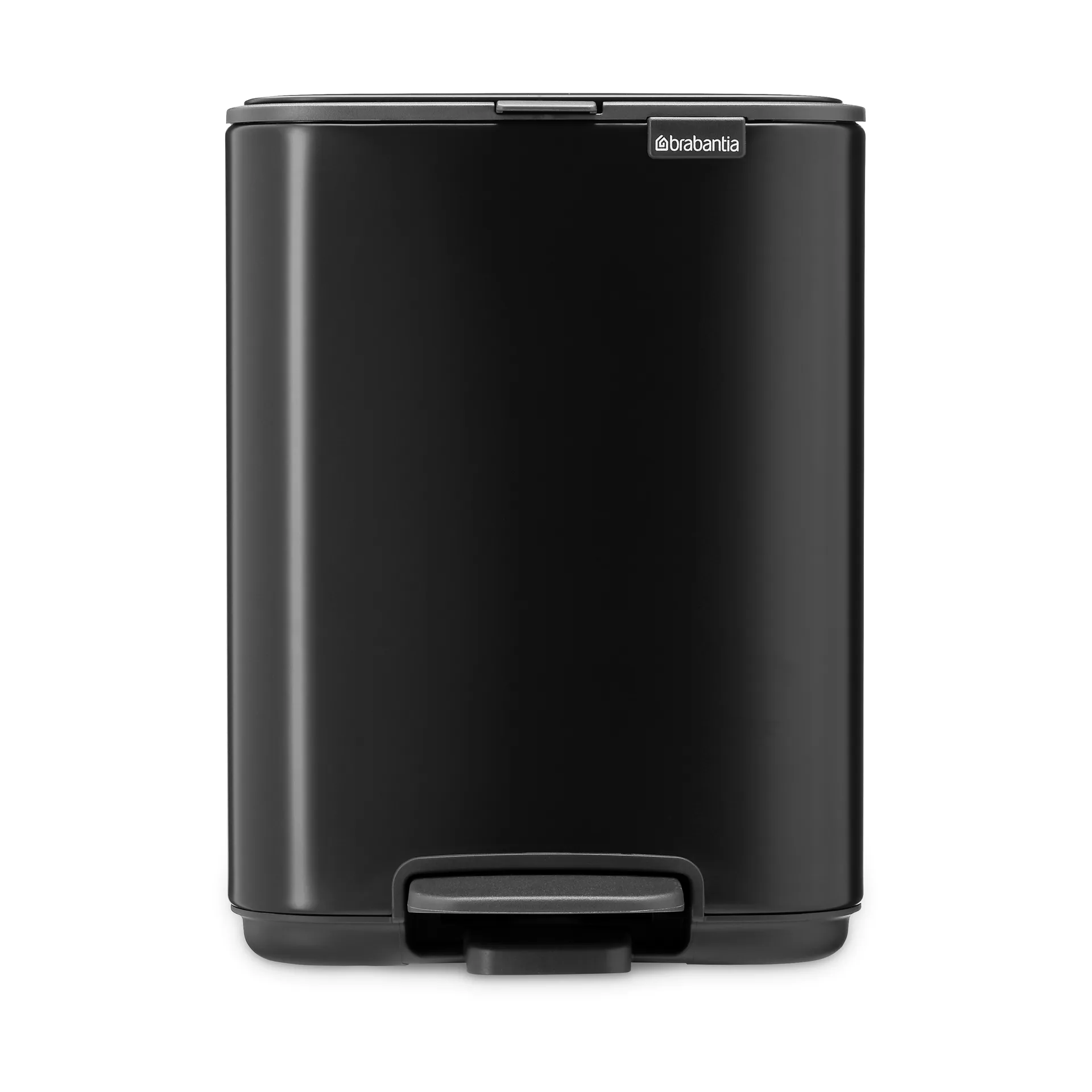 Bo pedal bin 4 L, Matt Black Brabantia