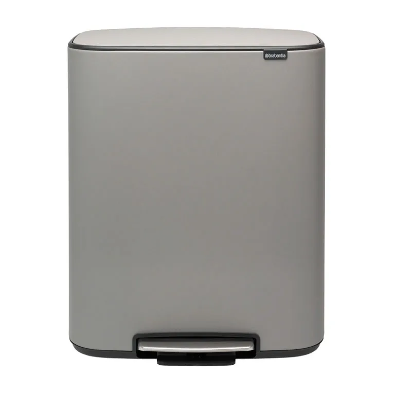 Bo pedal bin 60 L, Mineral concrete grey Brabantia