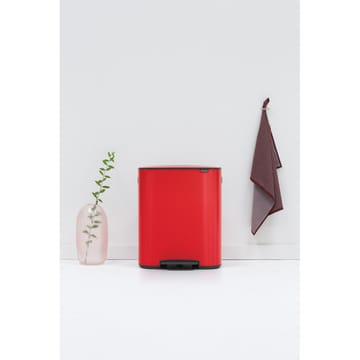 Bo pedal bin 60 L - Passion red - Brabantia