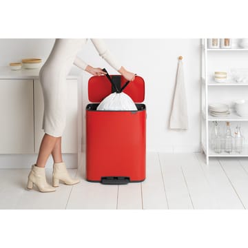 Bo pedal bin 60 L - Passion red - Brabantia