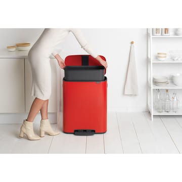 Bo pedal bin 60 L - Passion red - Brabantia