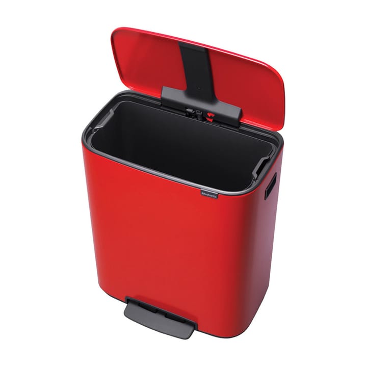 Bo pedal bin 60 L, Passion red Brabantia