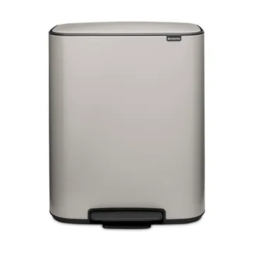 Bo pedal bin 60 L - Soft grey - Brabantia