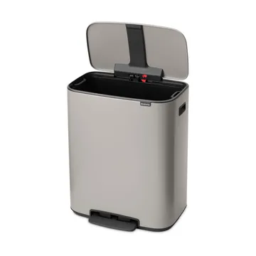 Bo pedal bin 60 L - Soft grey - Brabantia