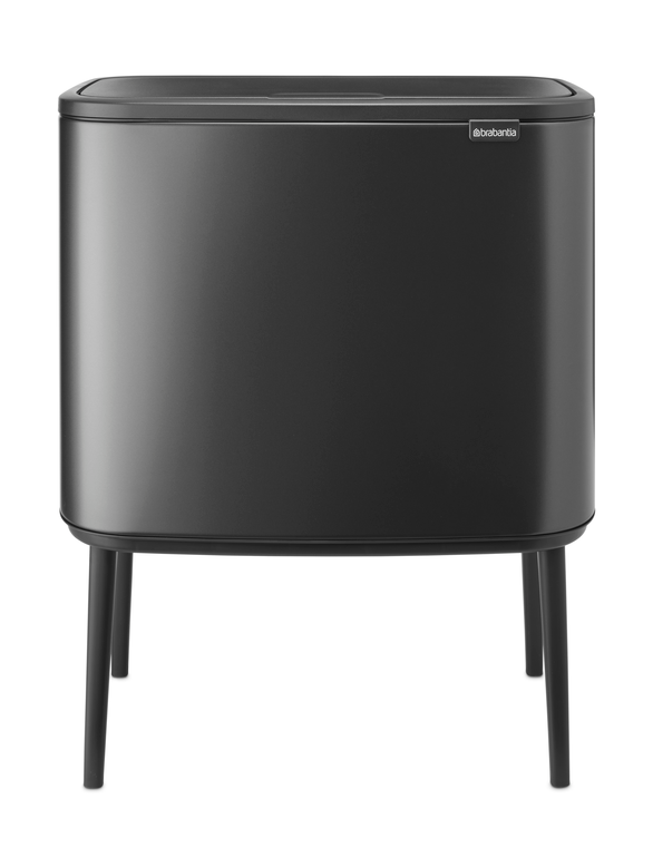 Brabantia Bo touch bin 11+23 litre Confident grey