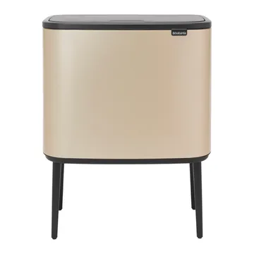 Bo touch bin 11+23 litre - Metallic Gold - Brabantia
