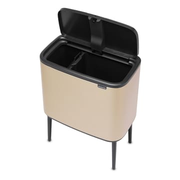 Bo touch bin 11+23 litre - Metallic Gold - Brabantia