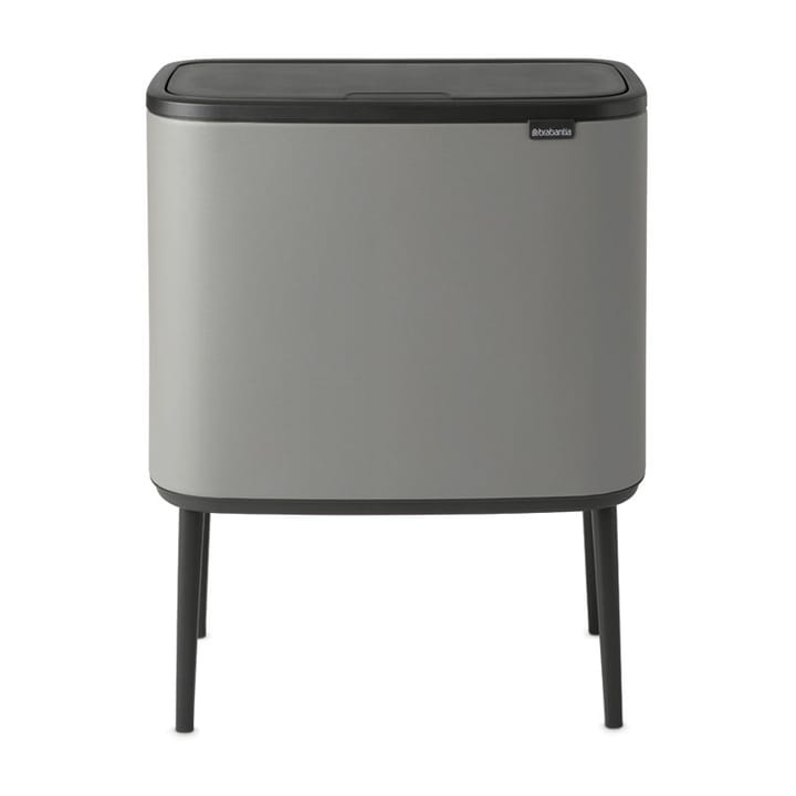 Bo touch bin 11+23 litre - Mineral concrete grey - Brabantia