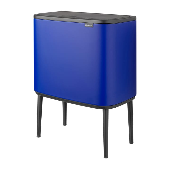 Bo touch bin 11+23 litre, Mineral powerful blue Brabantia