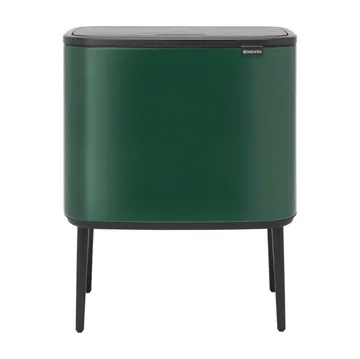 Bo touch bin 11+23 litre - pine green - Brabantia