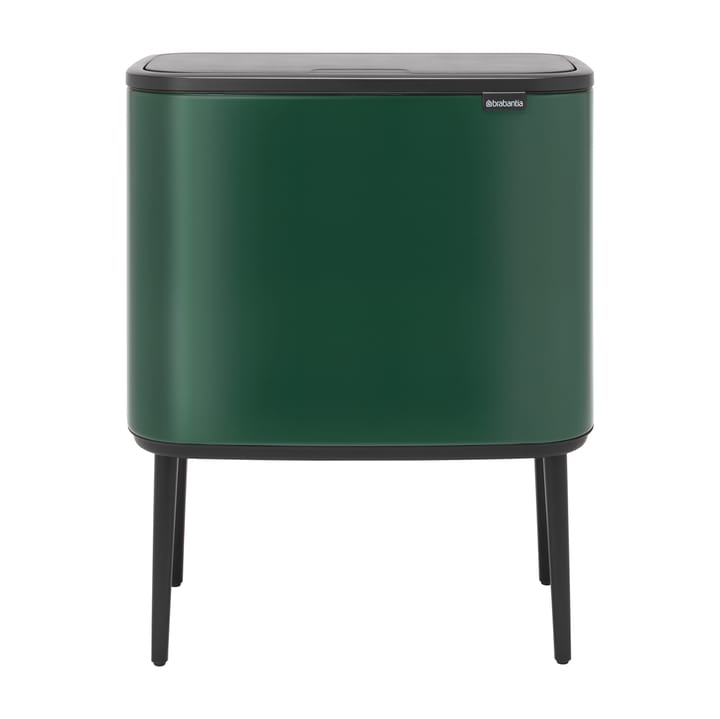 Bo touch bin 11+23 litre - pine green - Brabantia