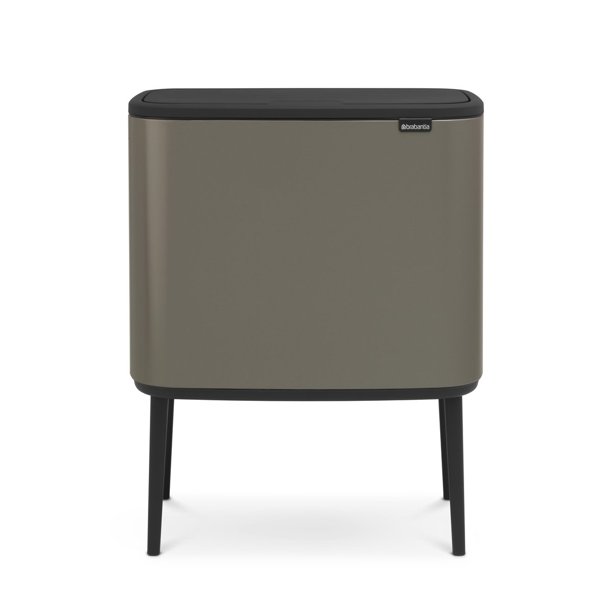 Brabantia Bo touch bin 11+23 litre platinum | Scandinavian Design | Pedal bins | Beige
