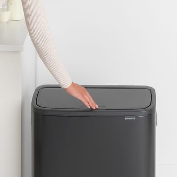 Bo touch bin 2x30 L - matte black - Brabantia