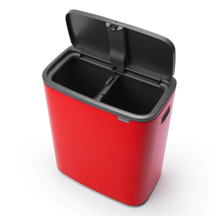 Bo touch bin 2x30 L, Passion red Brabantia