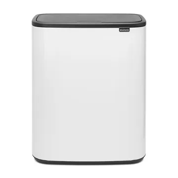 Bo touch bin 2x30 L - White - Brabantia