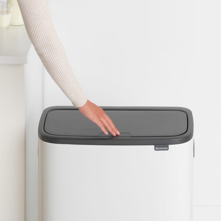 Bo touch bin 2x30 L - White - Brabantia