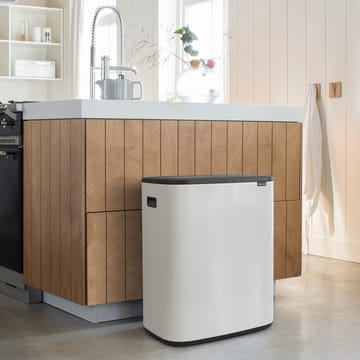 Bo touch bin 2x30 L - White - Brabantia