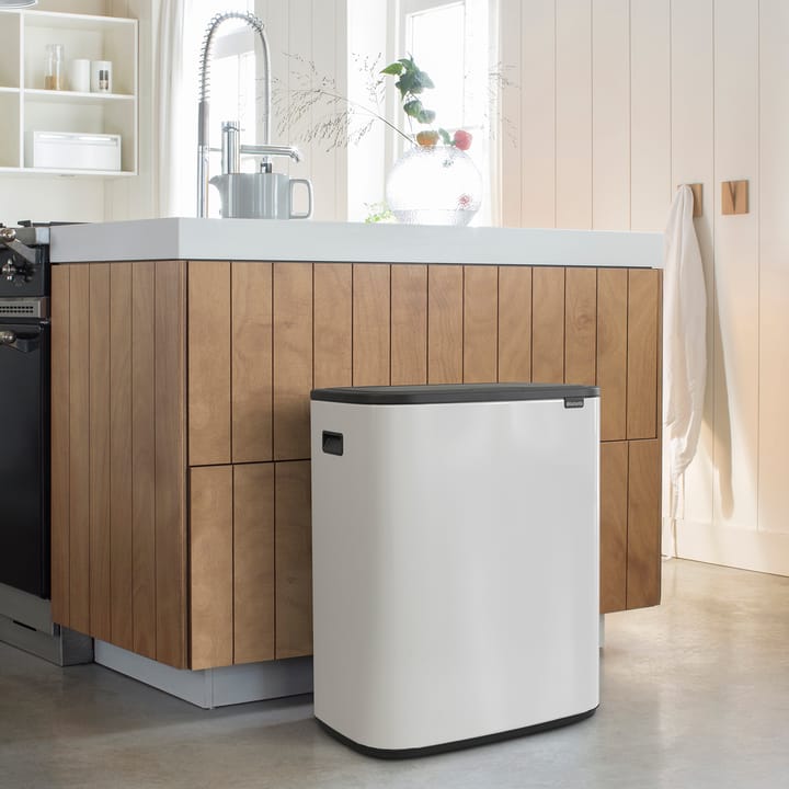 Bo touch bin 2x30 L - White - Brabantia