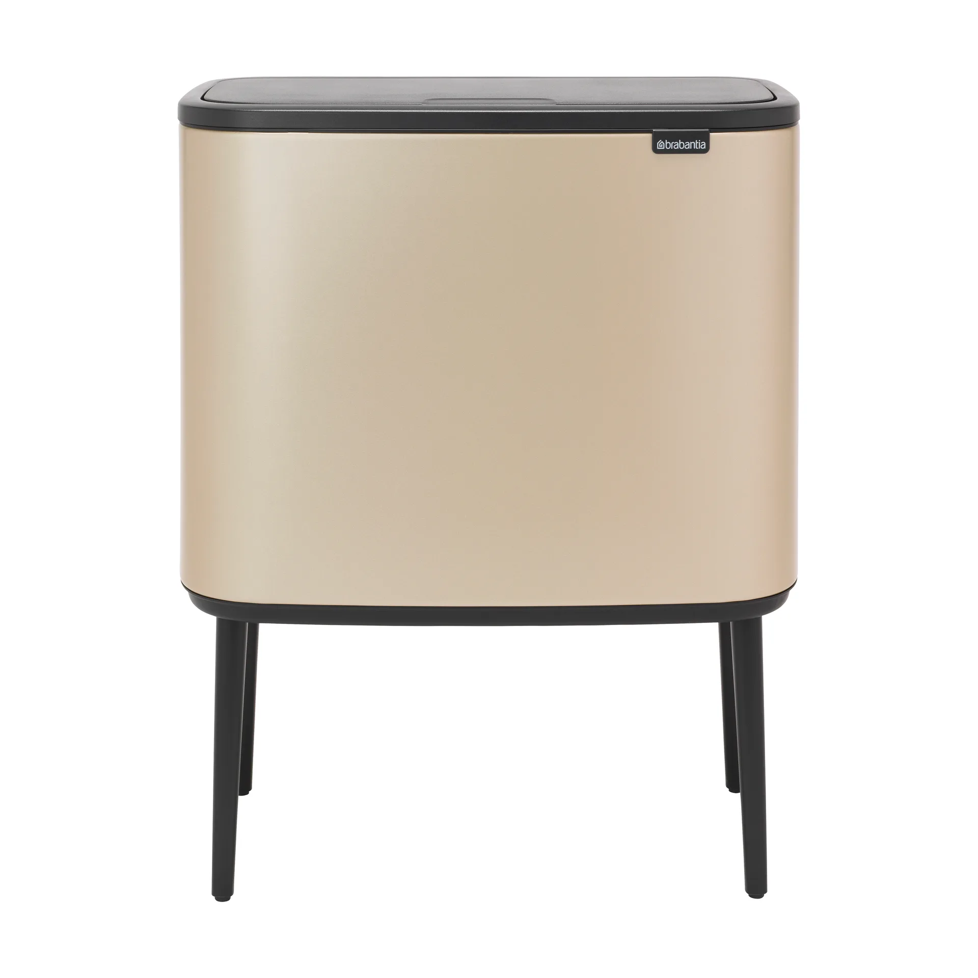 Bo touch bin 3 x 11 litre, Metallic Gold Brabantia