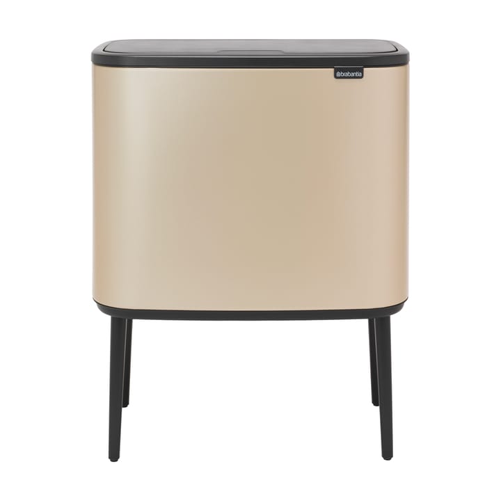 Bo touch bin 3 x 11 litre - Metallic Gold - Brabantia