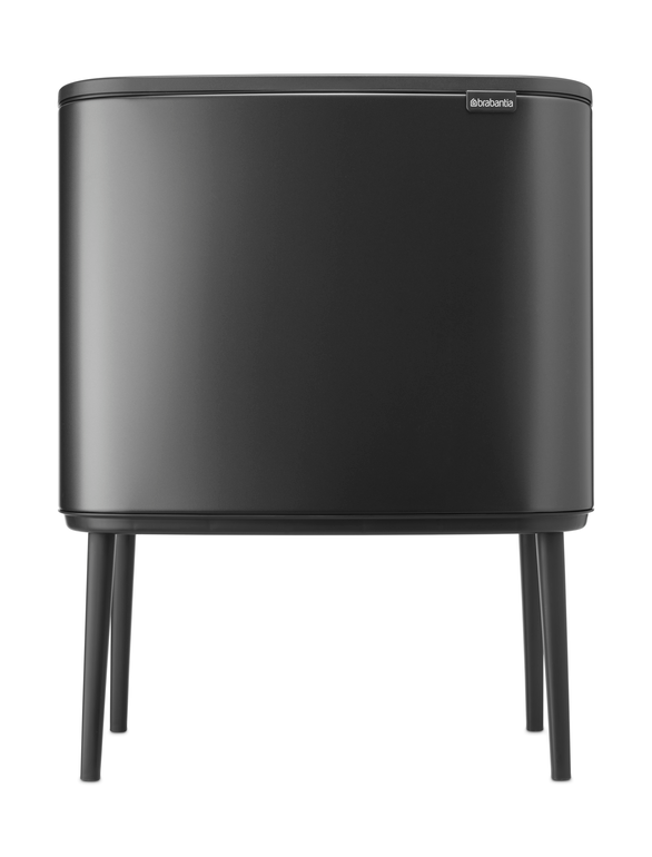 Brabantia Bo touch bin 36 litre Confident grey | Scandinavian Design | Pedal bins | Grey