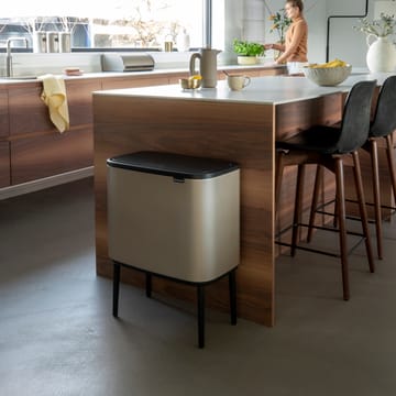 Bo touch bin 36 litre - Metallic Gold - Brabantia