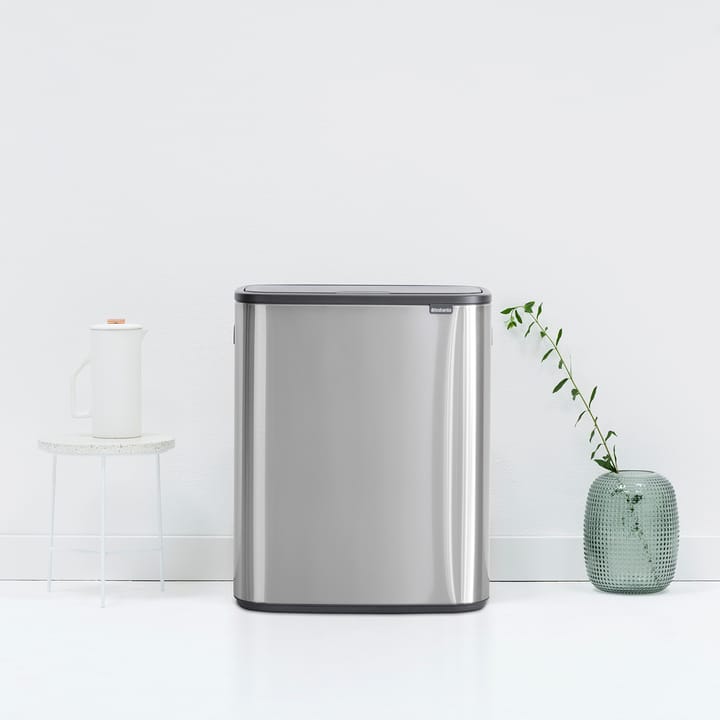 Bo touch bin 60 L - Matte brushed steel - Brabantia