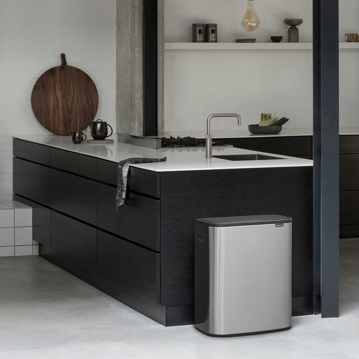 Bo touch bin 60 L - Matte brushed steel - Brabantia