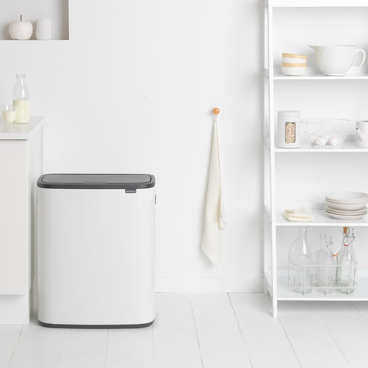 Bo touch bin 60 L - White - Brabantia