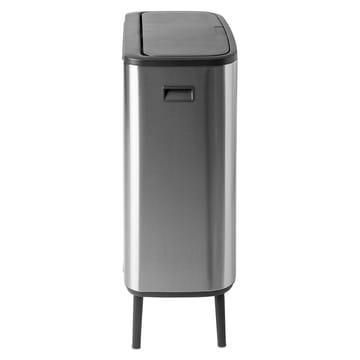 Bo touch bin high 2x30 L - matte-brushed steel - Brabantia