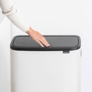 Bo touch bin high 2x30 L - White - Brabantia