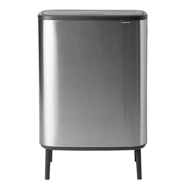 Bo touch bin high 60 L - Matte brushed steel - Brabantia