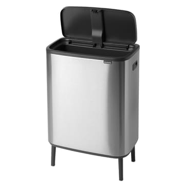 Bo touch bin high 60 L - Matte brushed steel - Brabantia