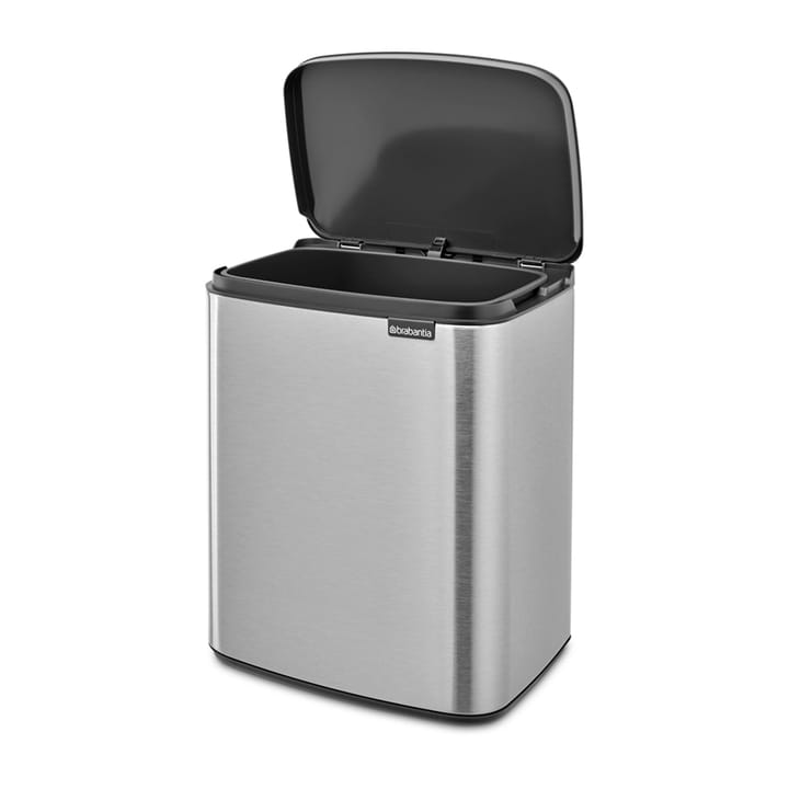 Bo waste bin 12 L, Brushed steel - matte Brabantia
