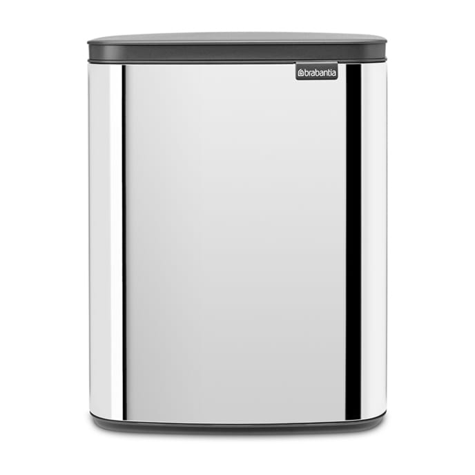 Bo waste bin 12 L - Brushed steel - shiny - Brabantia