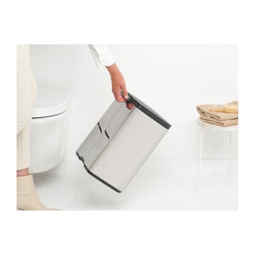 Bo waste bin 12 L - Brushed steel - shiny - Brabantia