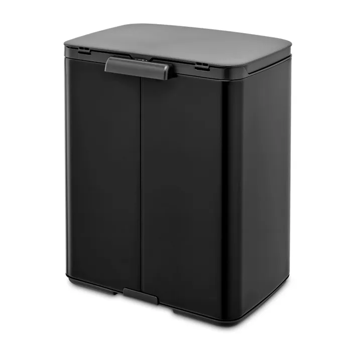 Bo waste bin 12 L, Matte black Brabantia