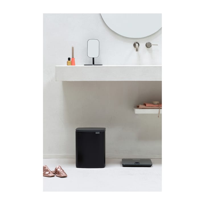 Bo waste bin 12 L - Matte black - Brabantia