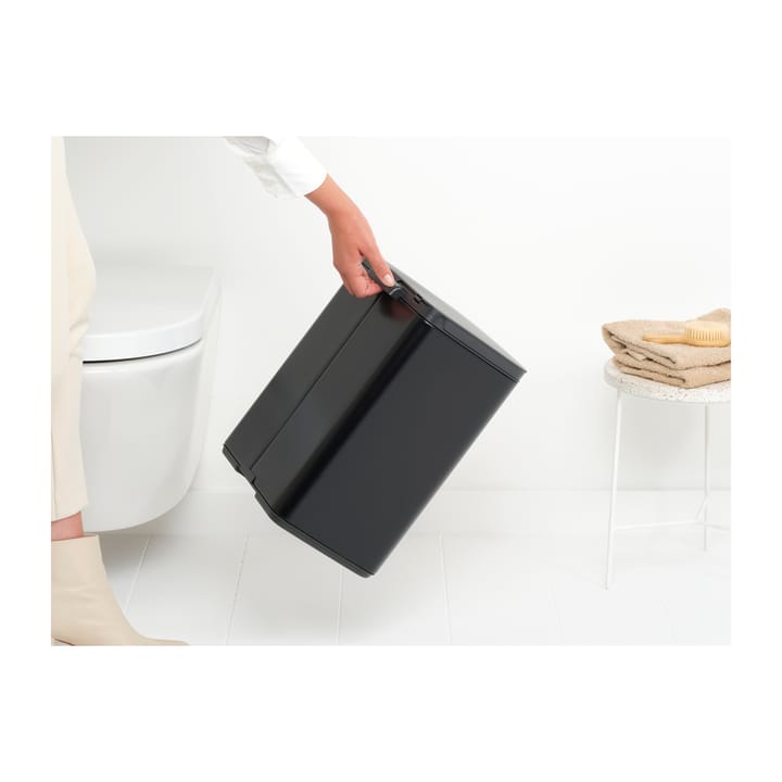 Bo waste bin 12 L - Matte black - Brabantia