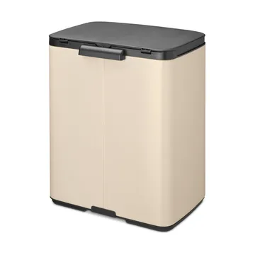 Bo waste bin 12 L - Soft beige - Brabantia