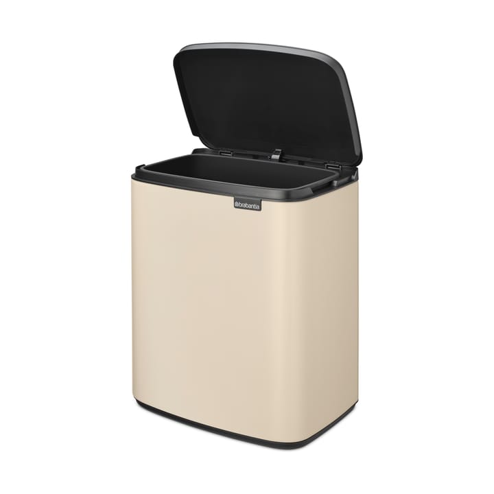 Bo waste bin 12 L, Soft beige Brabantia