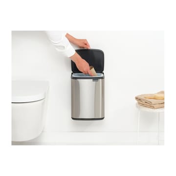 Bo waste bin 7 L - Brushed steel - matte - Brabantia