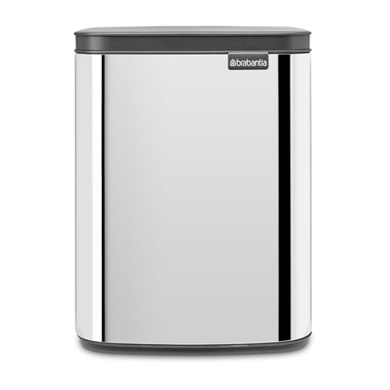 Bo waste bin 7 L - Brushed steel - shiny - Brabantia