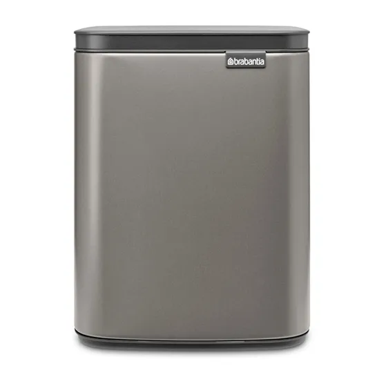 Brabantia Bo waste bin 7 L Platinum