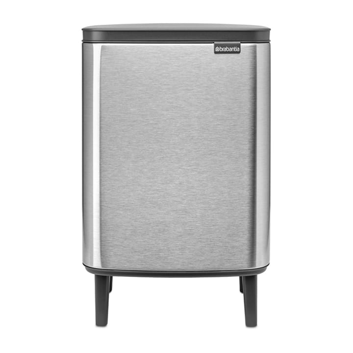 Bo waste bin high 12 L - Brushed steel - matte - Brabantia